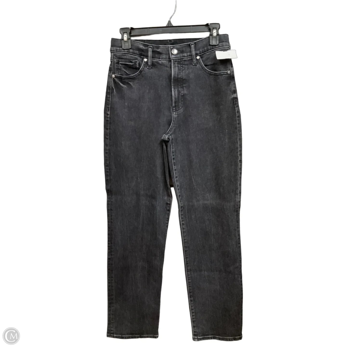 Jeans Straight By Express In Grey Denim, Size: 6