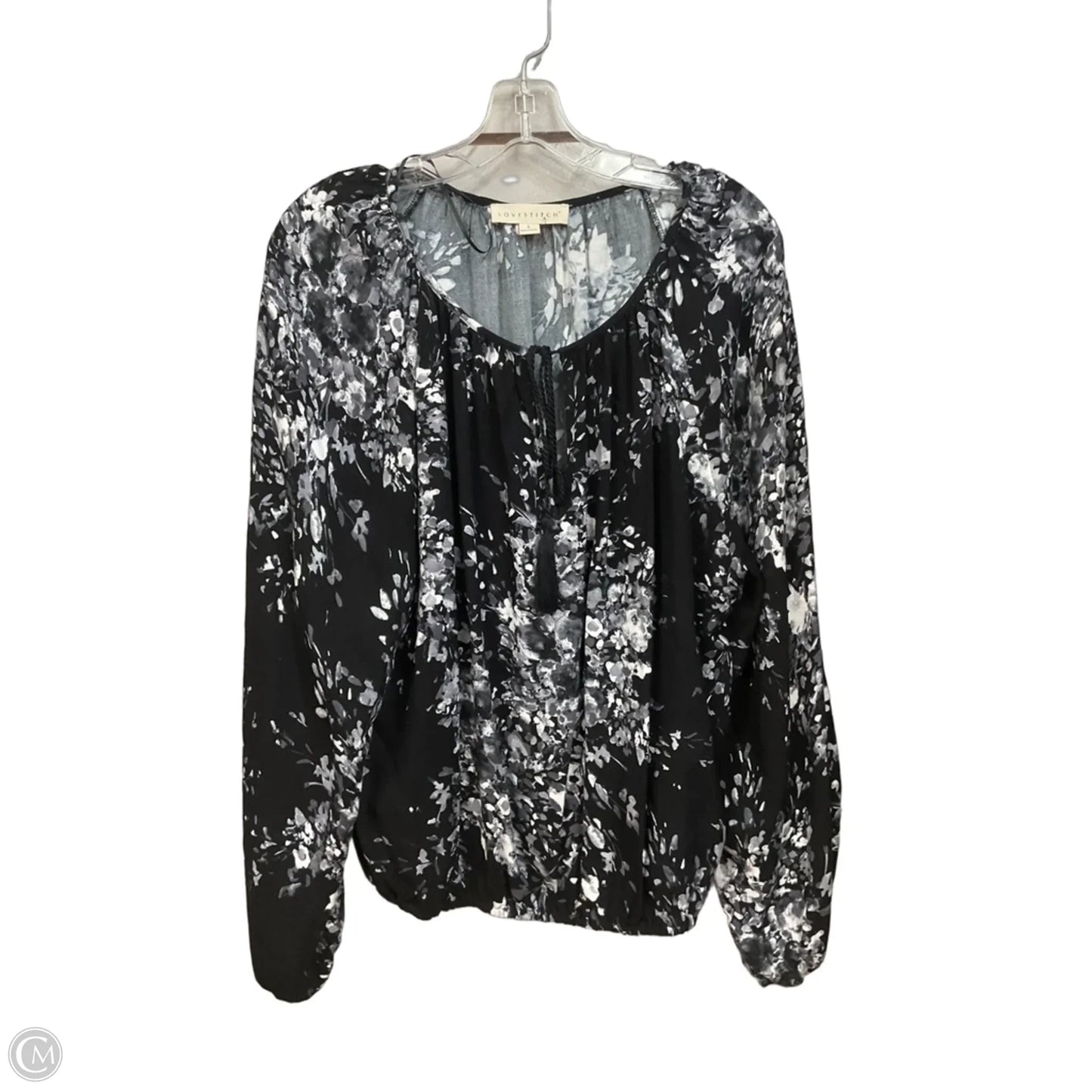 Top Sleeveless By Lovestitch In Floral Print, Size: L