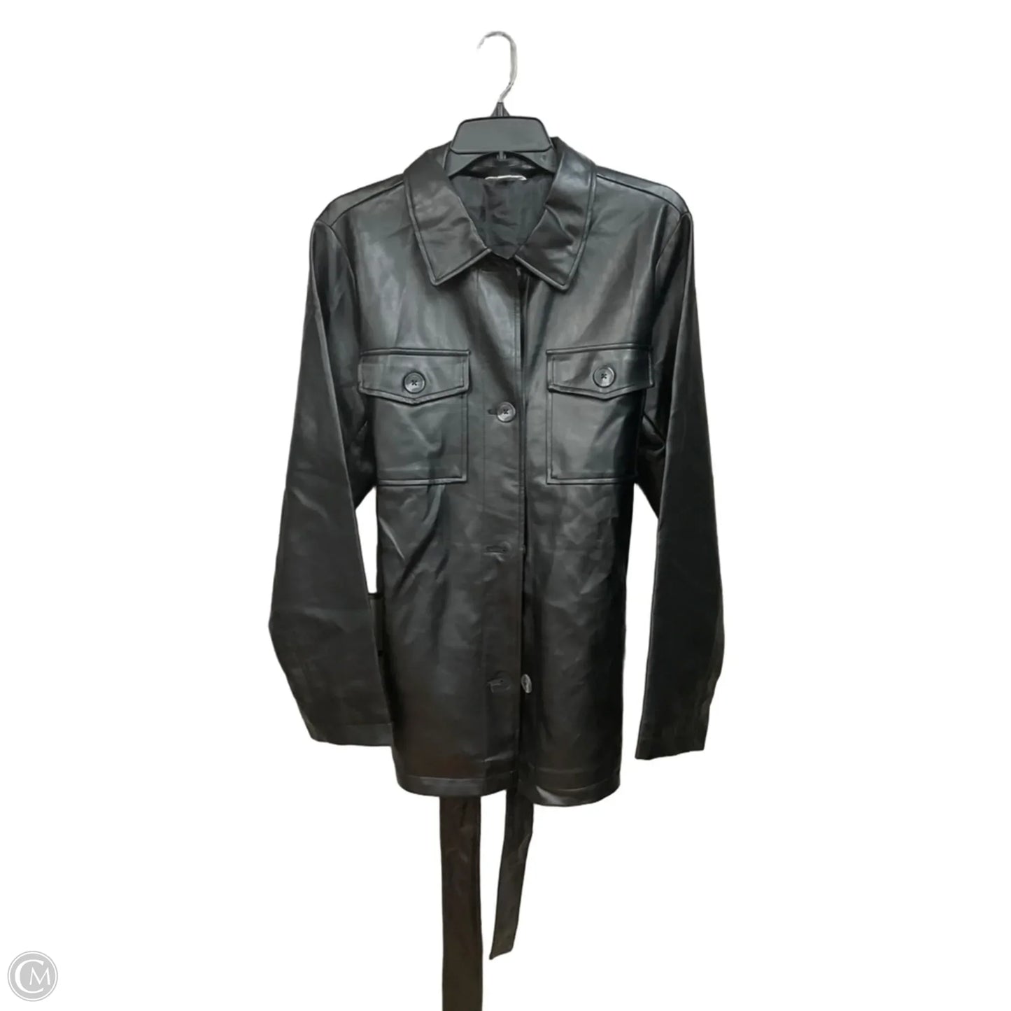 Jacket Other By Time And Tru In Black, Size: L