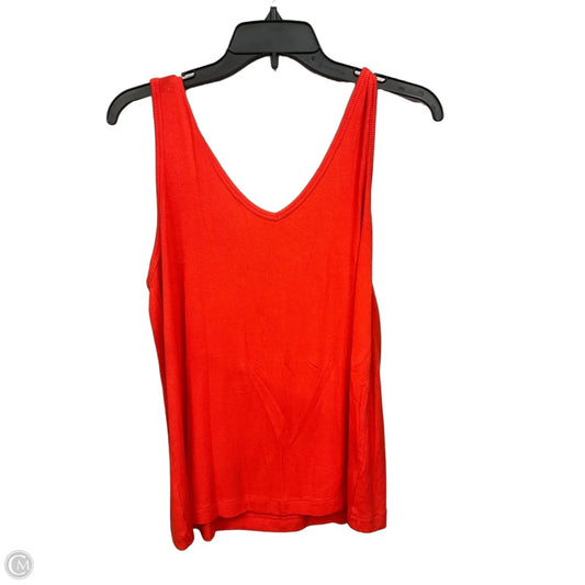 Top Sleeveless By Cabi In Orange, Size: L