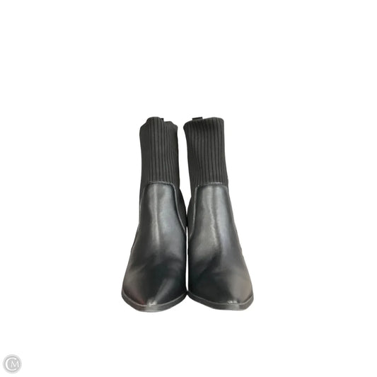 Boots Ankle Heels By Blondo In Black, Size: 9.5