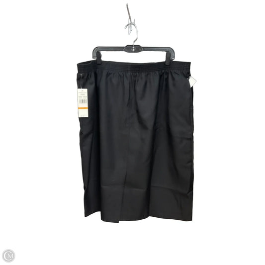 Skirt Midi By Alfred Dunner In Black, Size: 24