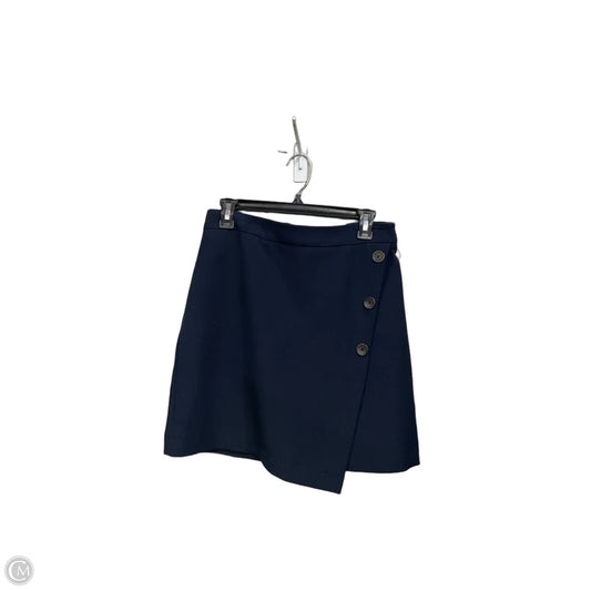 Skirt Mini & Short By Banana Republic In Navy, Size: 4