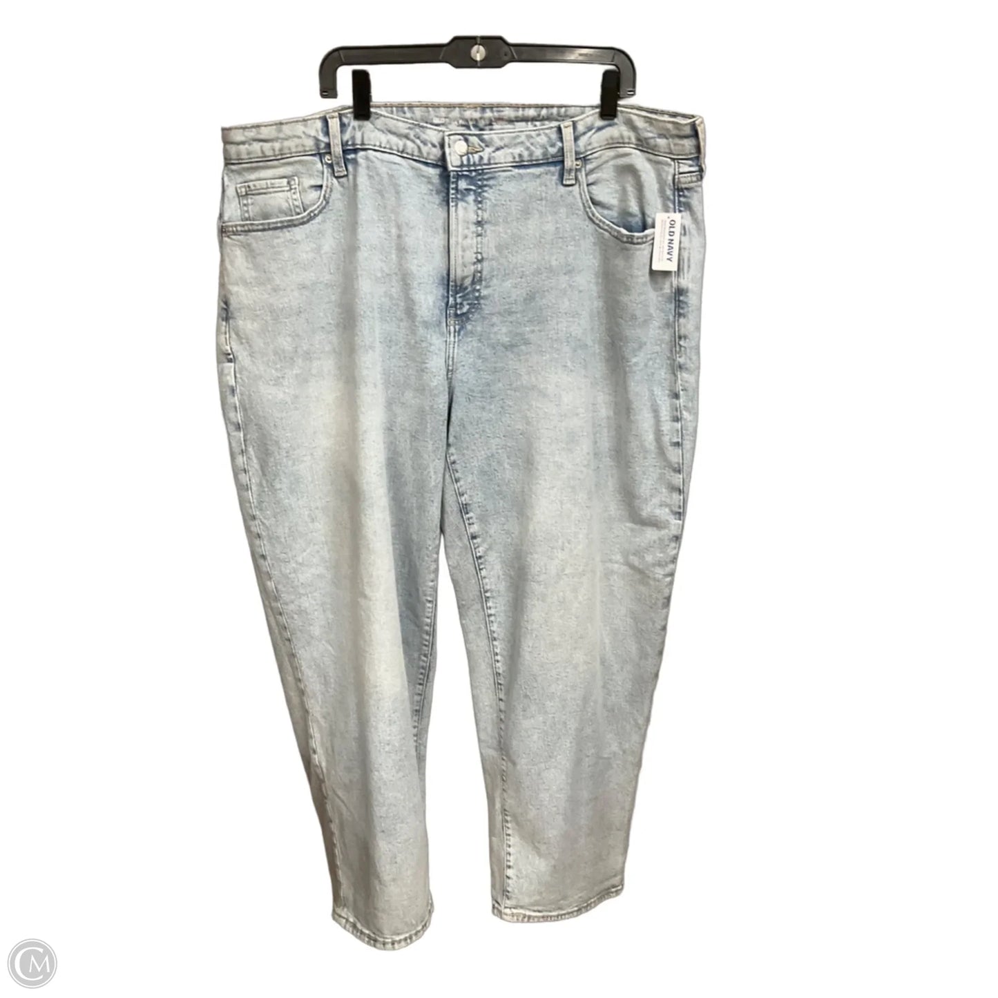 Jeans Straight By Old Navy In Blue Denim, Size: 22