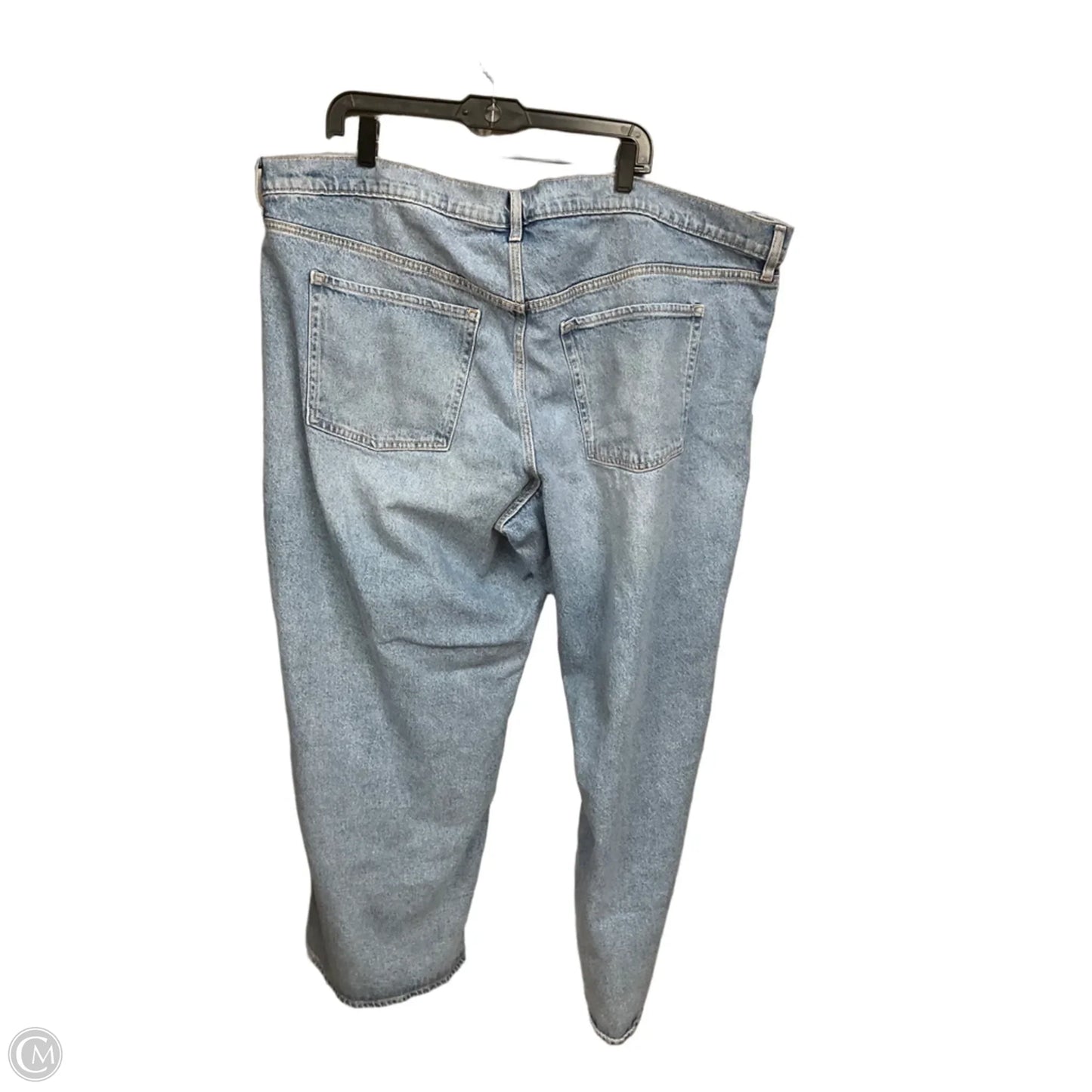 Jeans Wide Leg By Old Navy In Blue Denim, Size: 22
