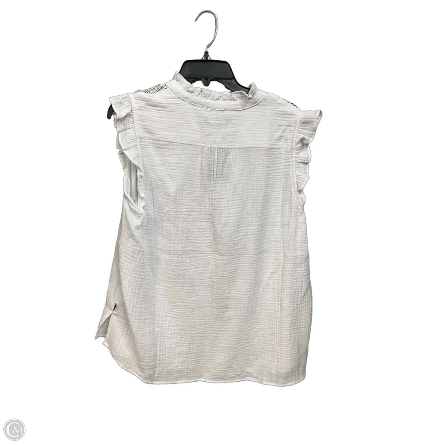 Top Sleeveless By Nautica In White, Size: Xl