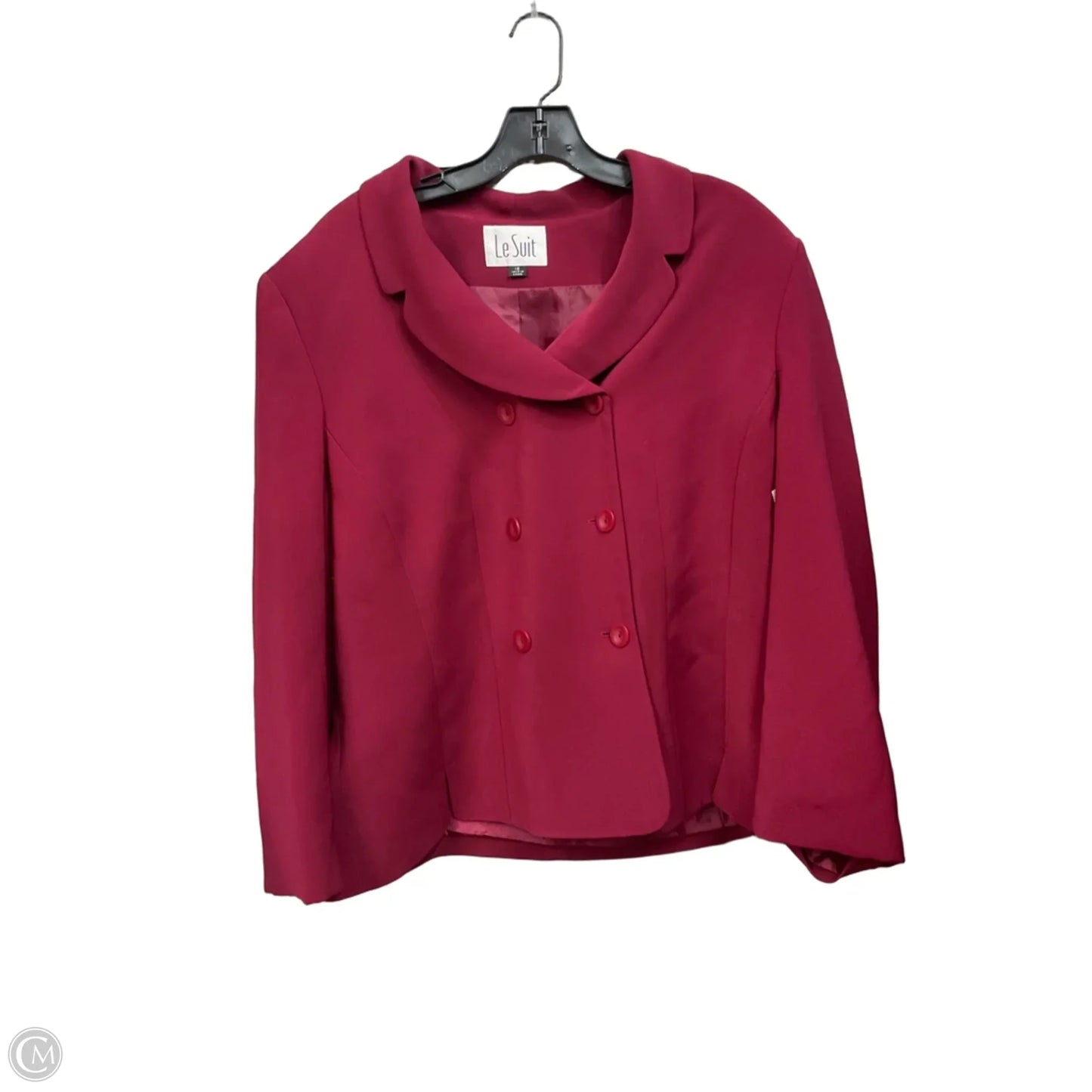 Blazer By Le Suit In Animal Print, Size: Xxl