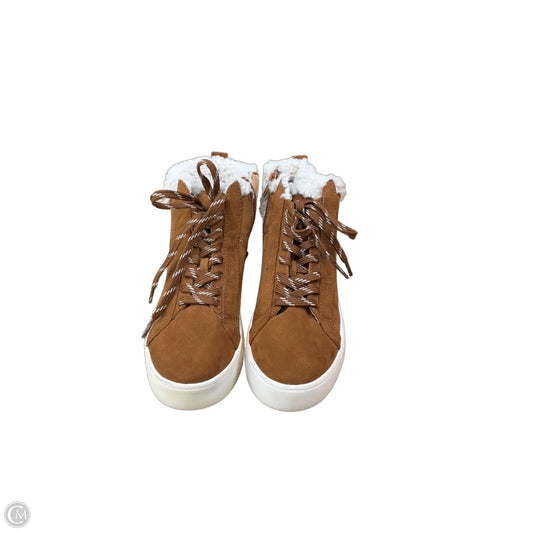 Shoes Sneakers By Time And Tru In Brown & Cream, Size: 8