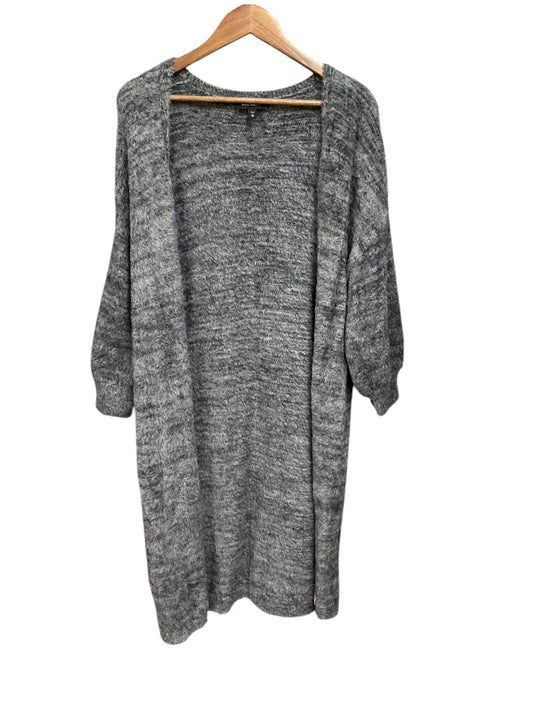 Cardigan By Express In Grey, Size: Xs