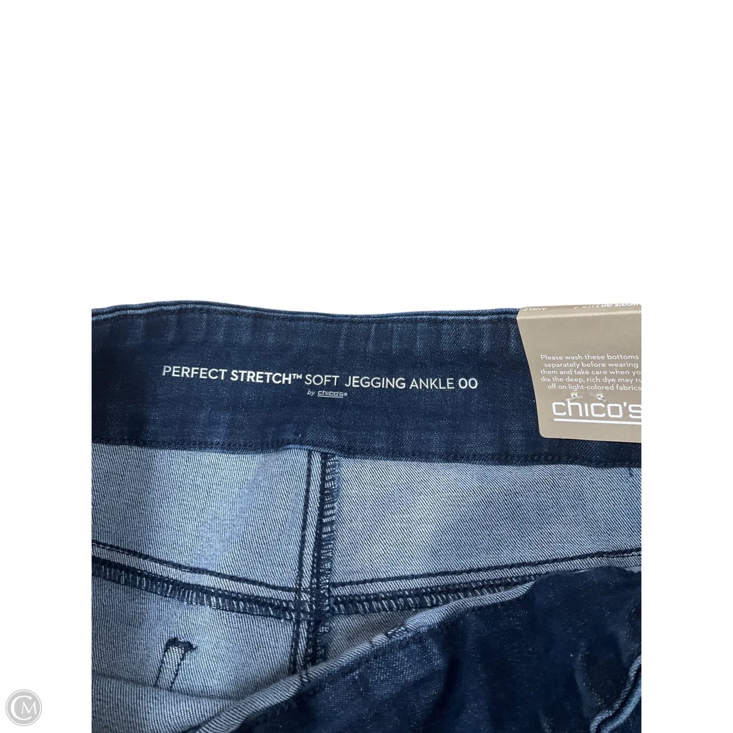 Jeans Skinny By Chicos In Blue Denim, Size: 2