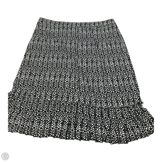 Skirt Mini & Short By Max Studio In Black & White, Size: M