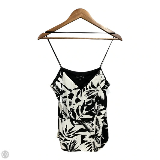 Top Sleeveless By Express In Tropical Print, Size: S
