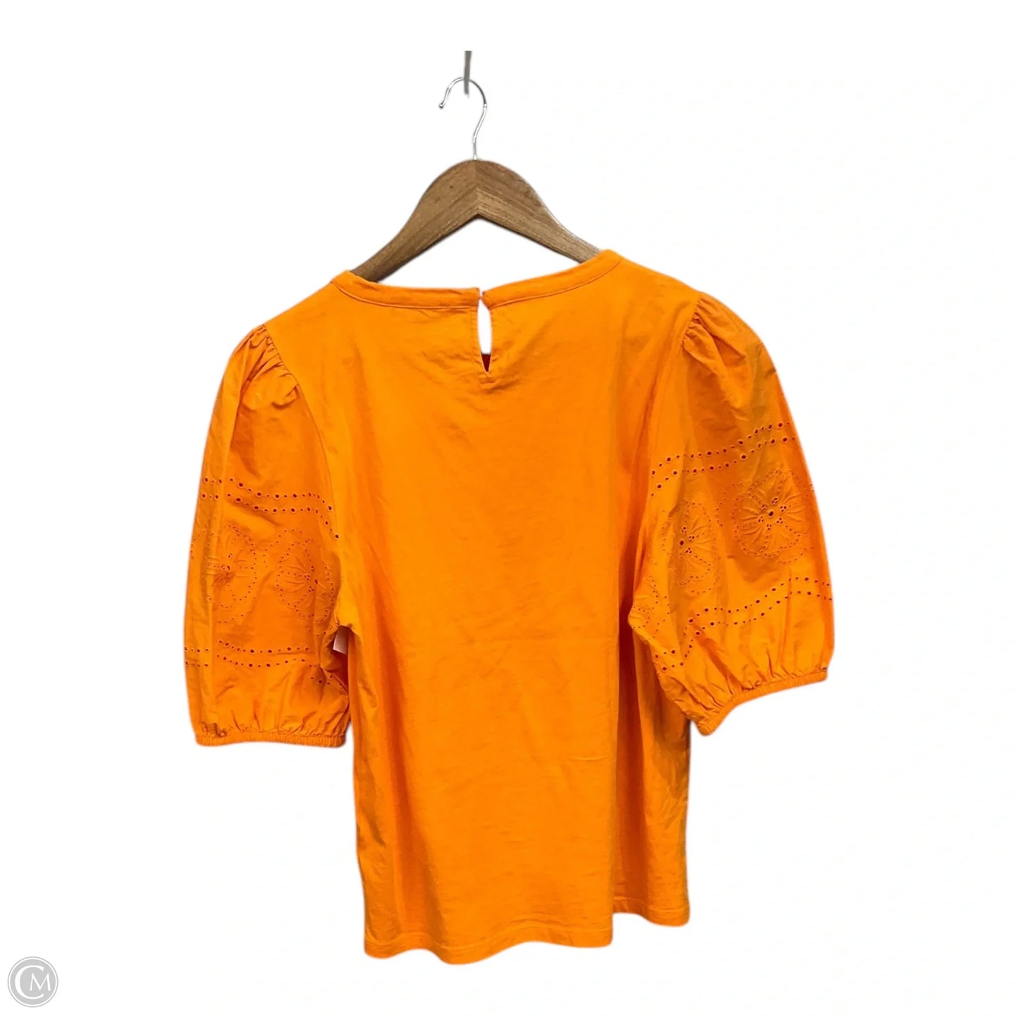 Top Short Sleeve By J. Crew In Orange, Size: M