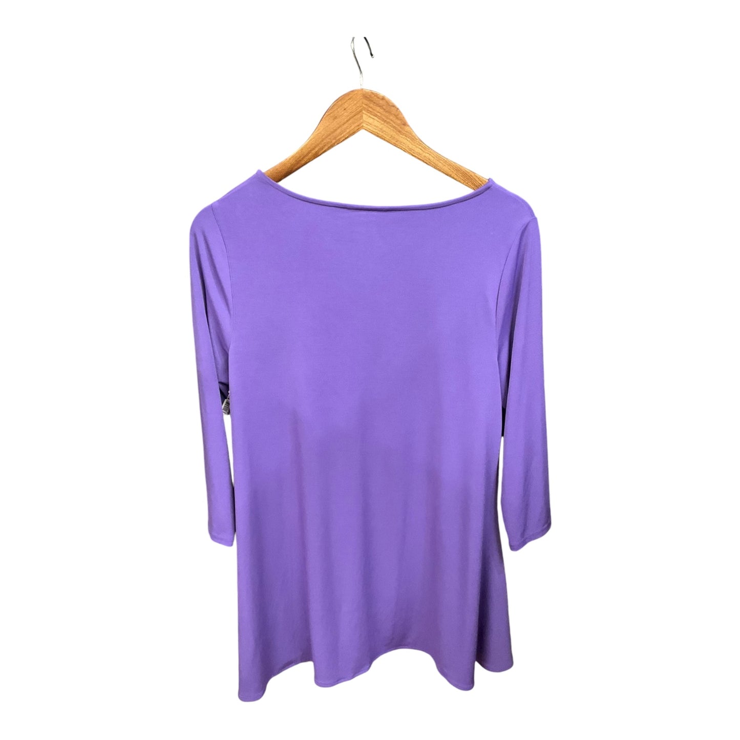 Top Long Sleeve By Alfani In Purple, Size: M