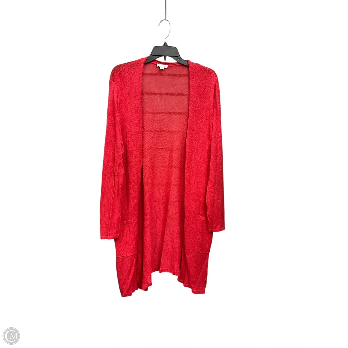 Cardigan By J. Jill In Red, Size: L