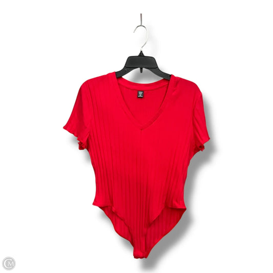 Bodysuit By Shein In Red, Size: 2x