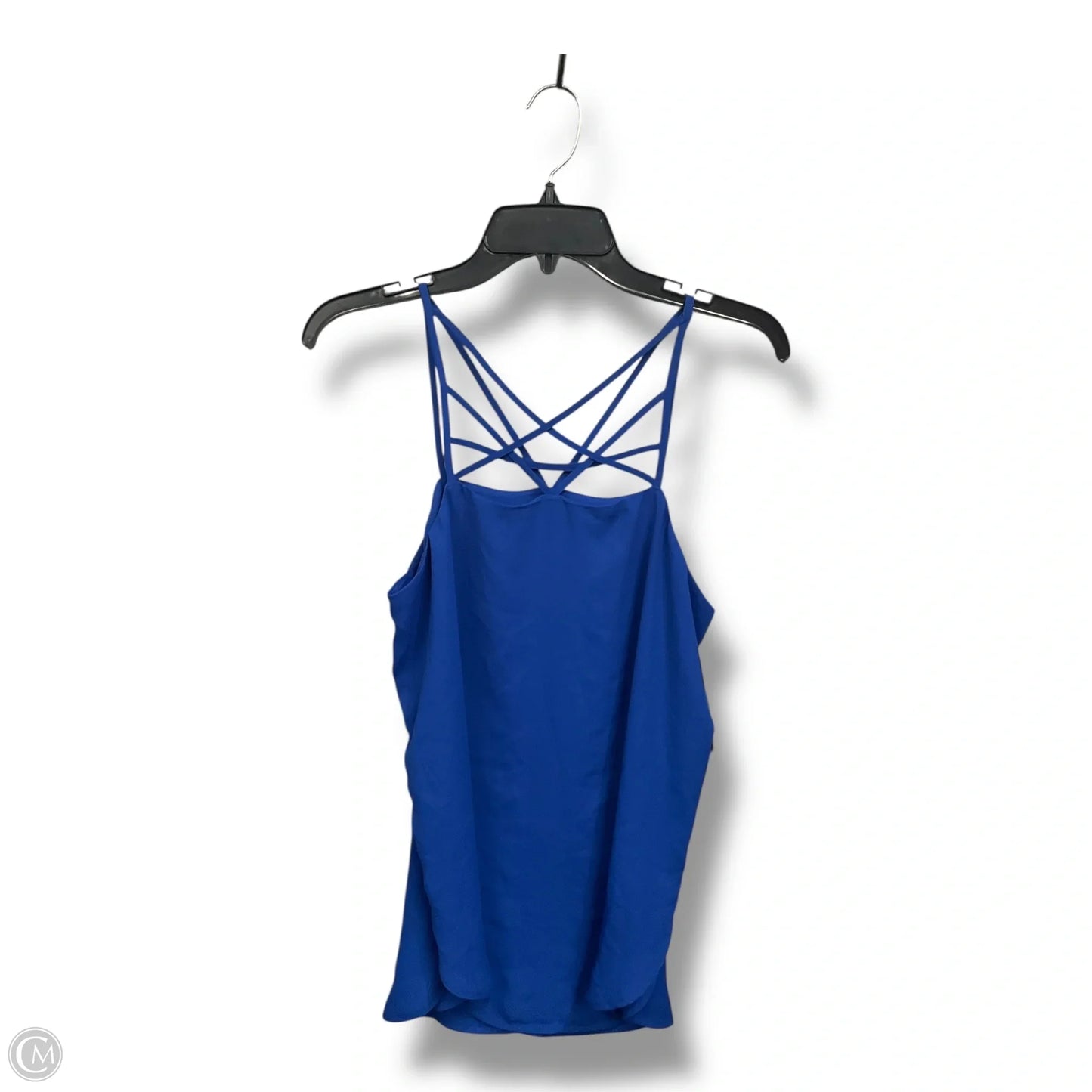 Top Sleeveless By Express In Blue, Size: S