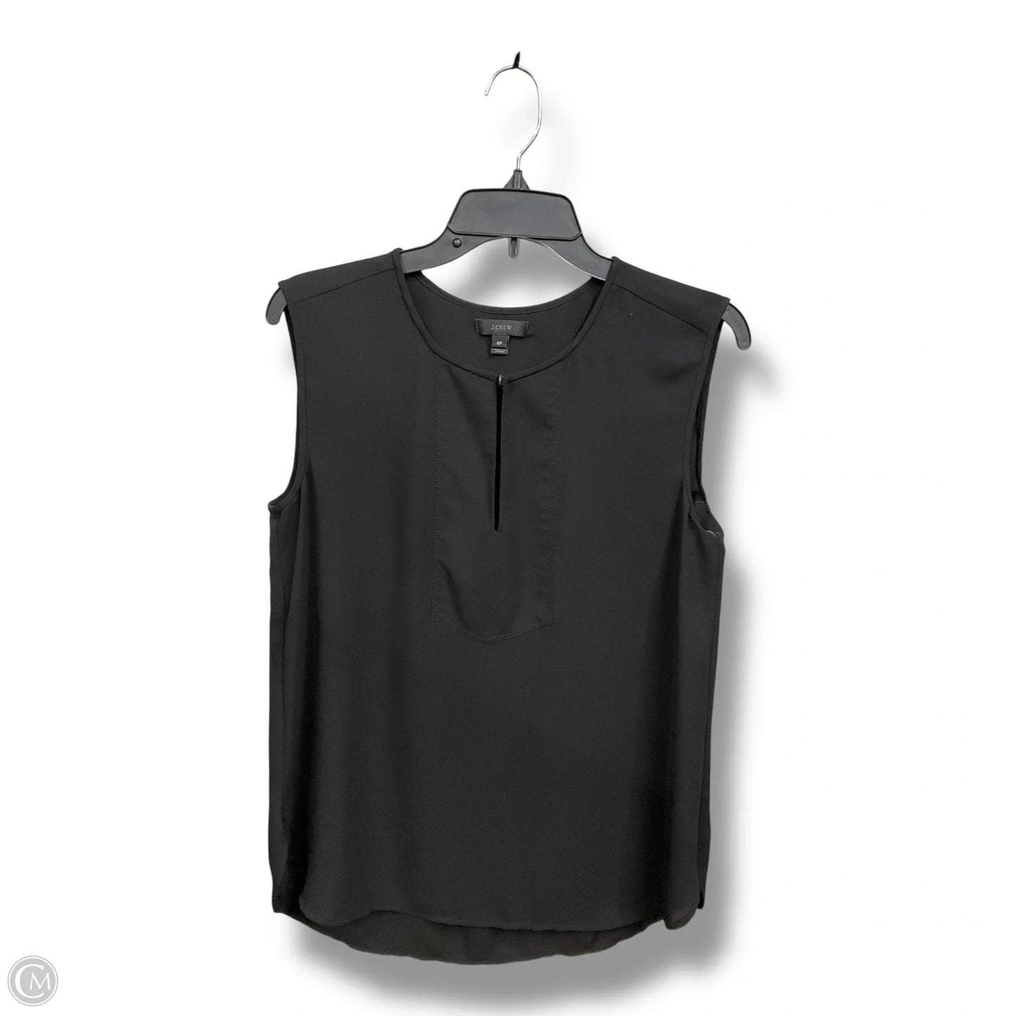 Top Sleeveless By J. Crew In Black, Size: Sp