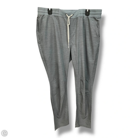 Athletic Pants By Clothes Mentor In Grey, Size: Xxl