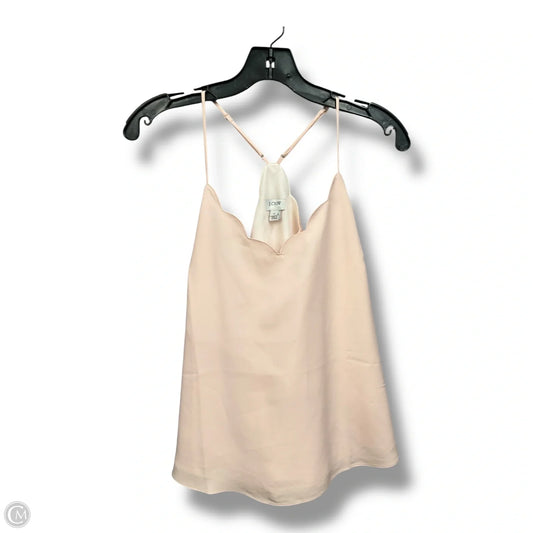 Top Sleeveless By J. Crew In Pink, Size: M