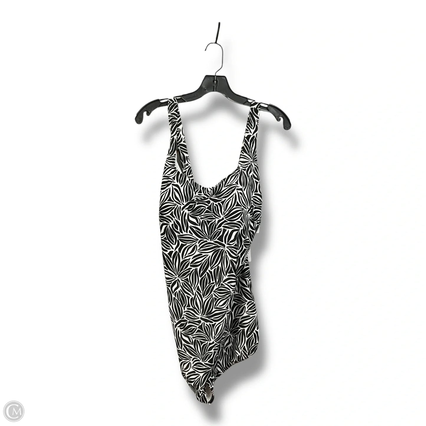 Swimsuit By Lands End In Black & White, Size: 3x