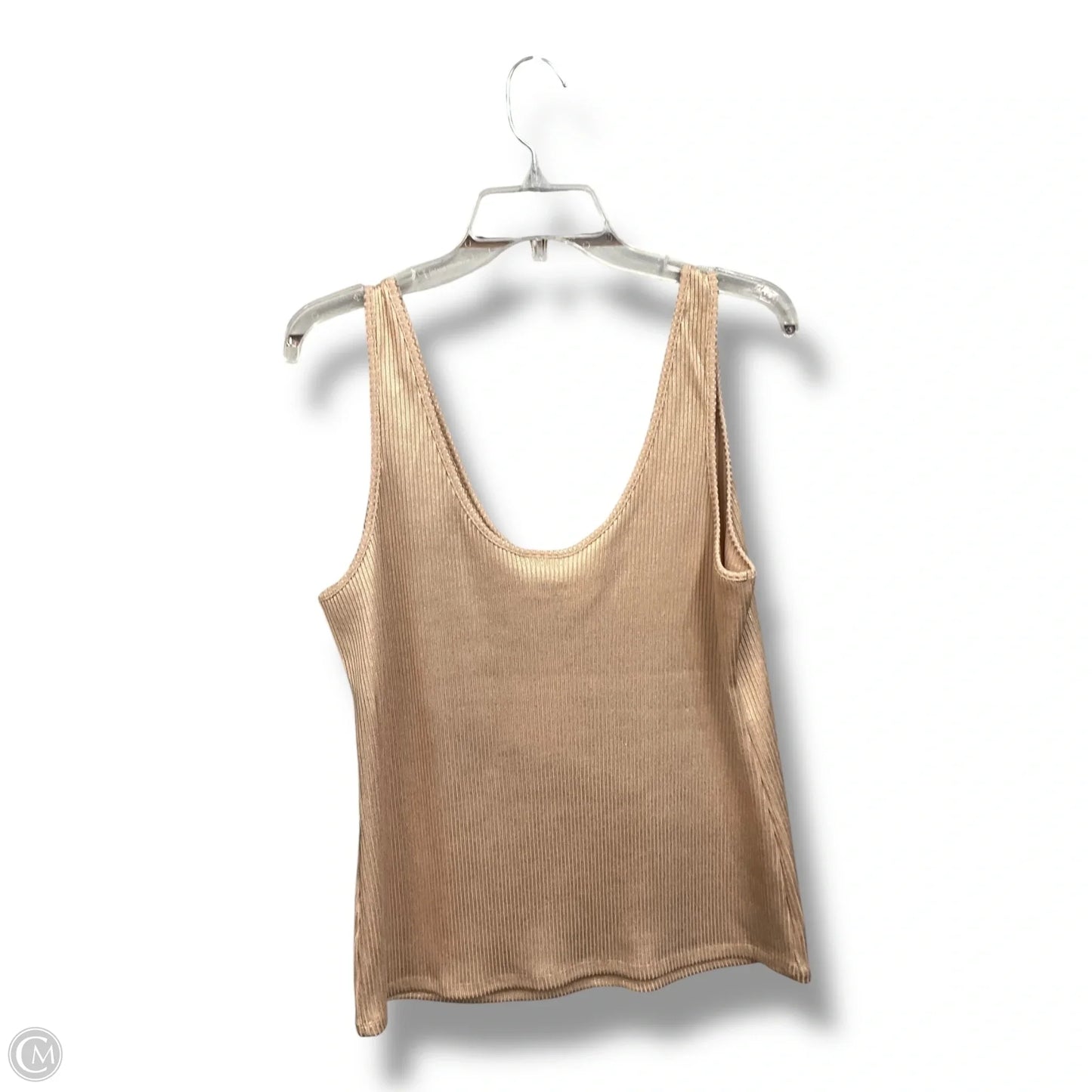 Top Sleeveless By A New Day In Gold, Size: Xl