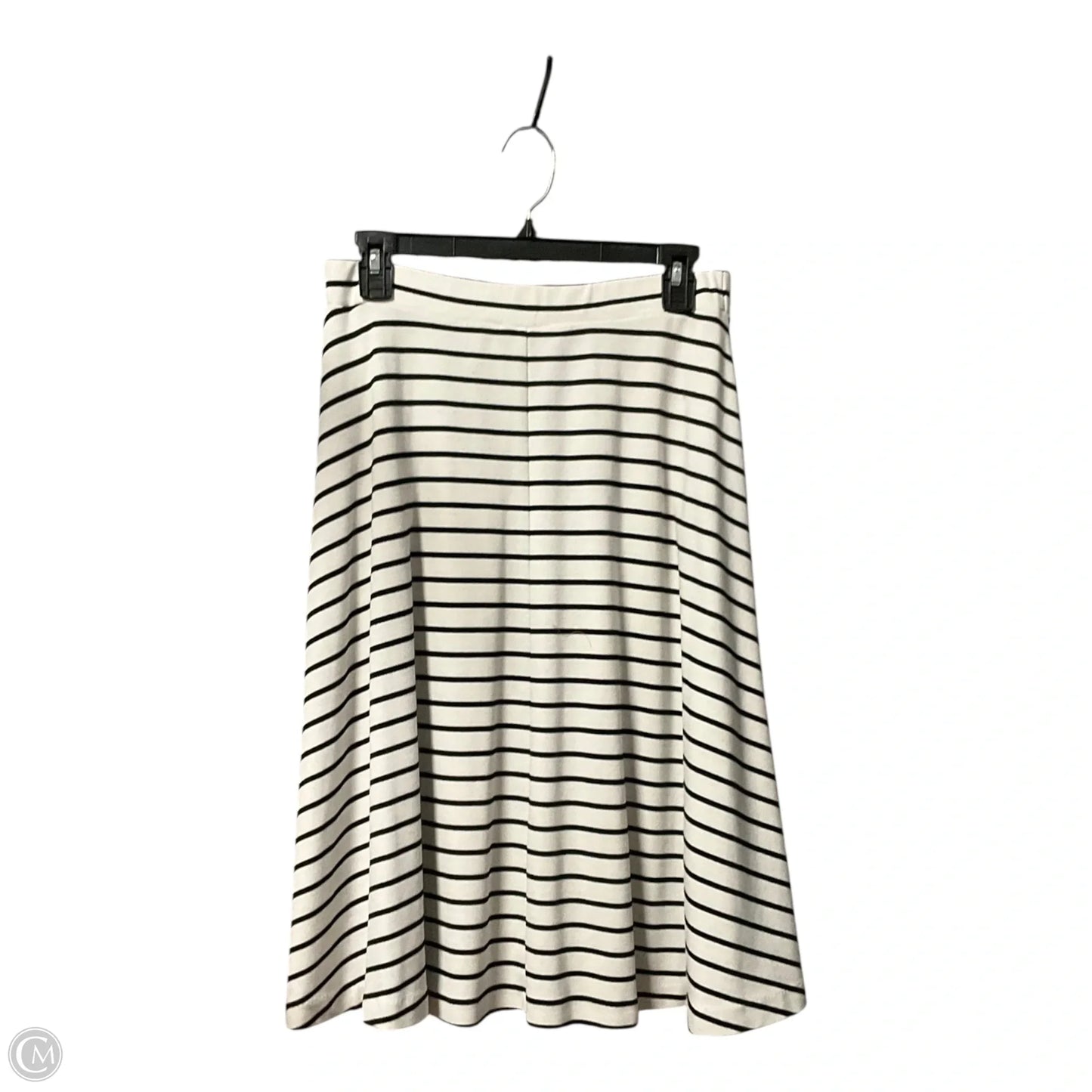 Skirt Mini & Short By Elle In Striped Pattern, Size: M
