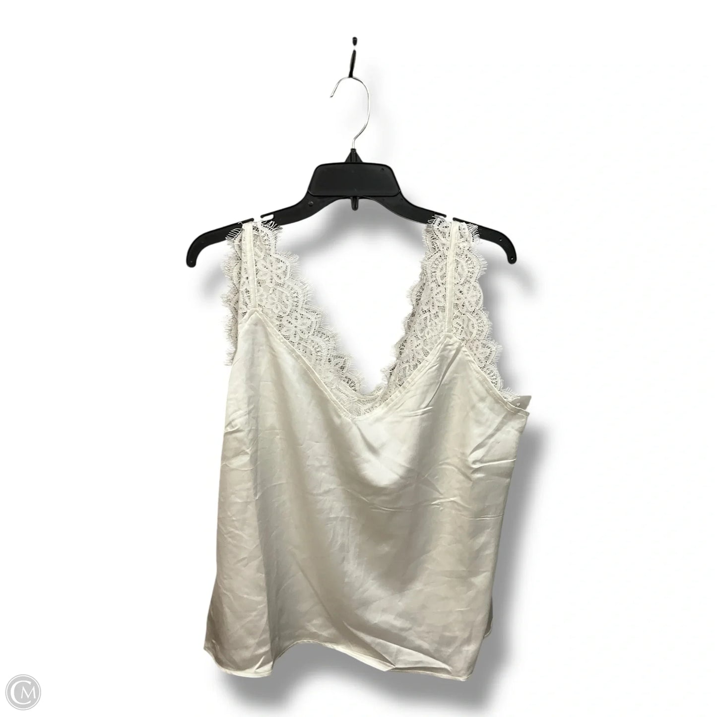Top Sleeveless By New York And Co In Ivory, Size: Xl