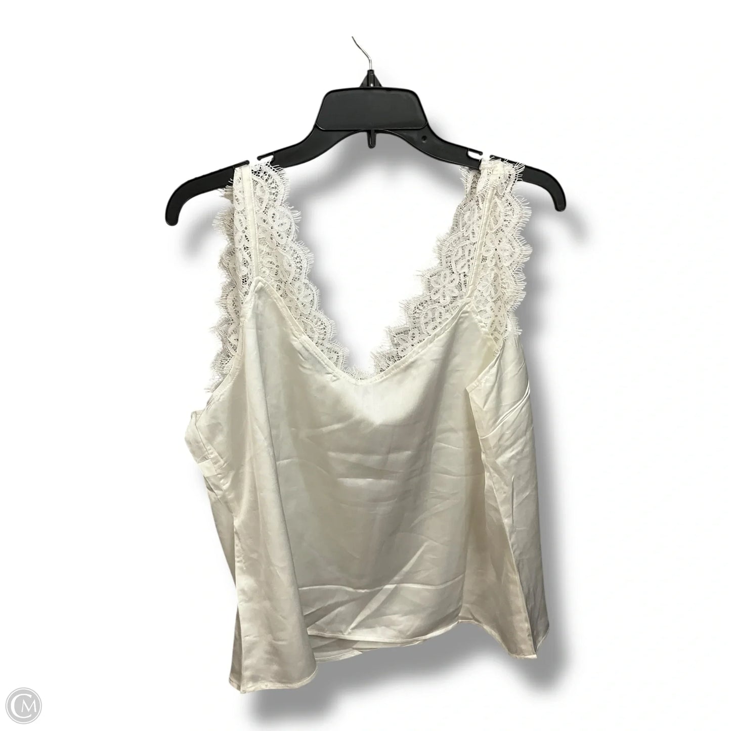 Top Sleeveless By New York And Co In Ivory, Size: Xl