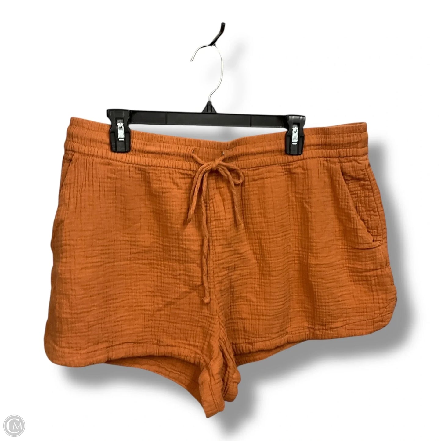 Shorts By H&m In Orange, Size: 16