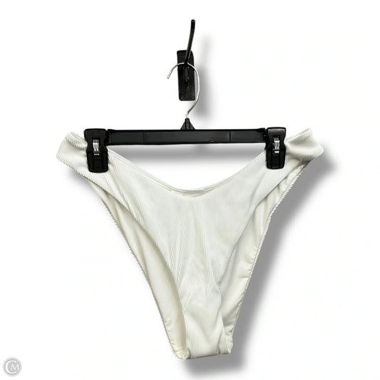 Swimsuit Top By Aerie In White, Size: Xl