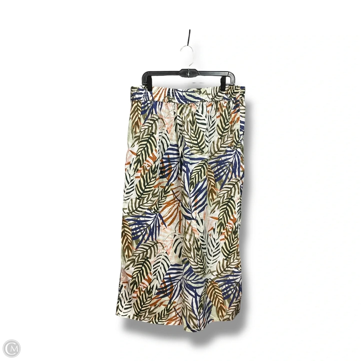 Pants Wide Leg By Tahari By Arthur Levine In Tropical Print, Size: 16