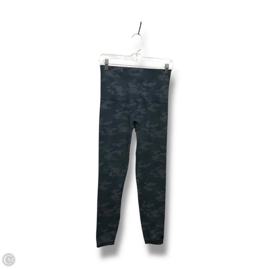 Athletic Leggings By Spanx In Camouflage Print, Size: Xl