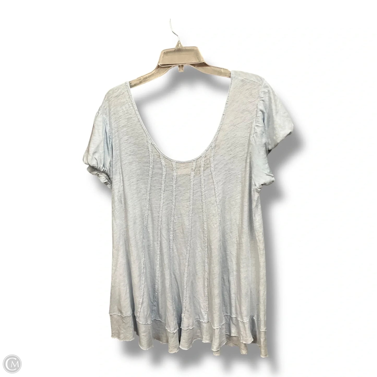 Top Short Sleeve By We The Free In Blue, Size: Xl