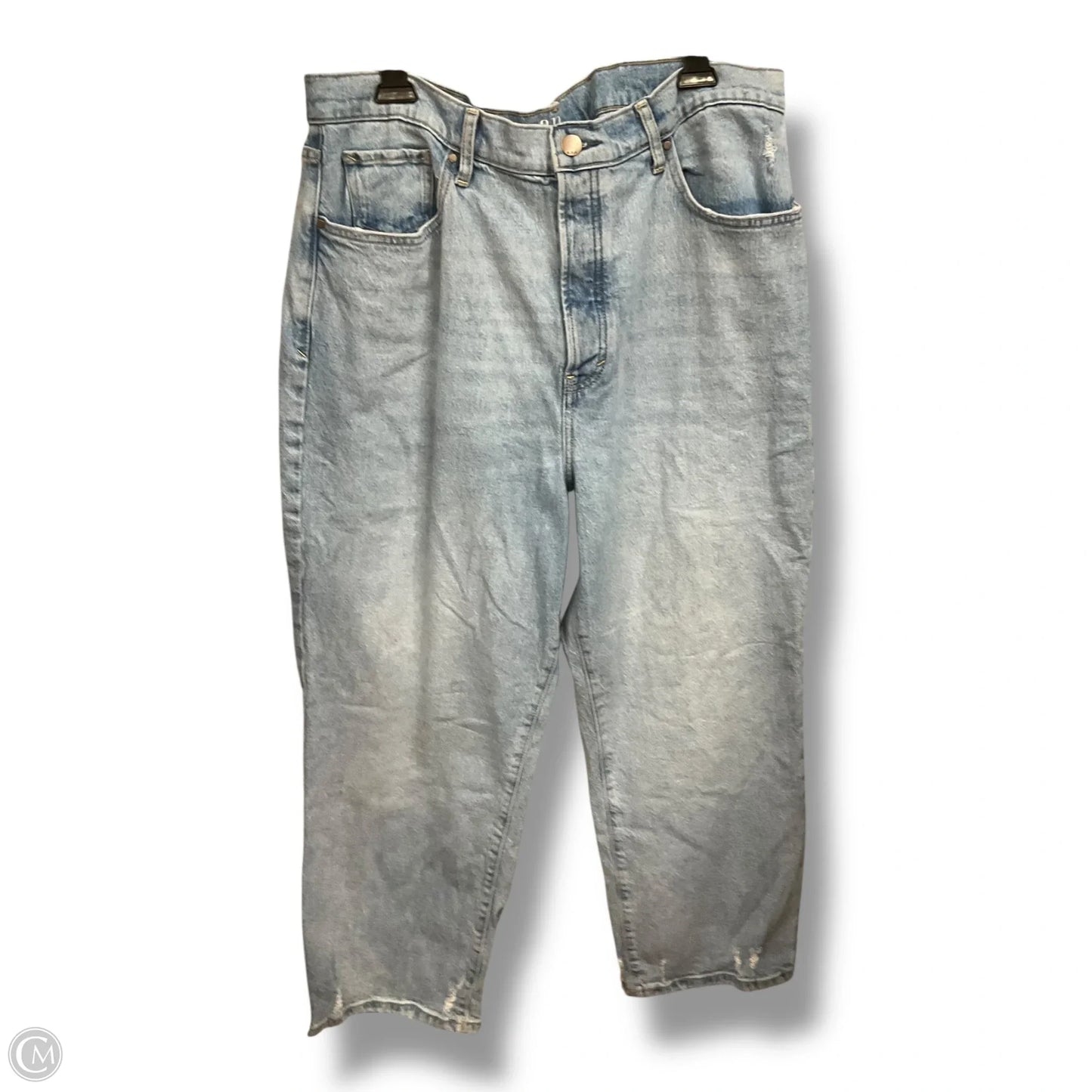 Jeans Straight By Ana In Blue Denim, Size: 18