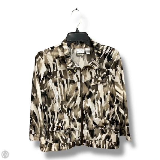 Jacket Other By Zenergy By Chicos In Multi-colored, Size: M