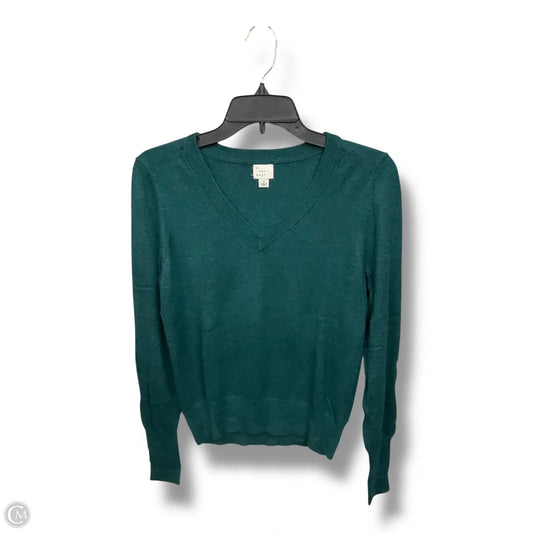 Top Long Sleeve By A New Day In Green, Size: S
