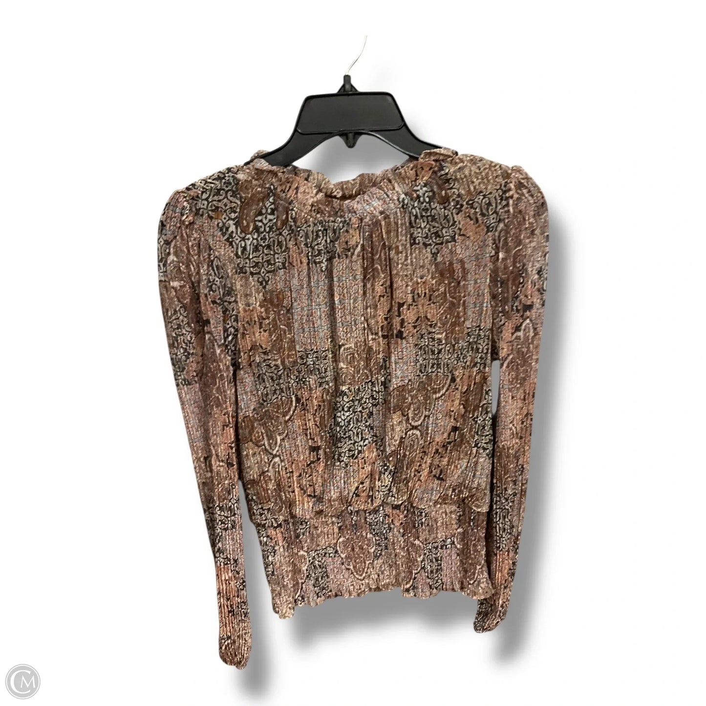 Top Long Sleeve By Joie In Multi-colored, Size: M