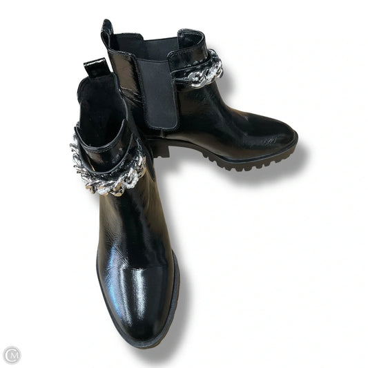 Boots Designer By Karl Lagerfeld In Black, Size: 7.5