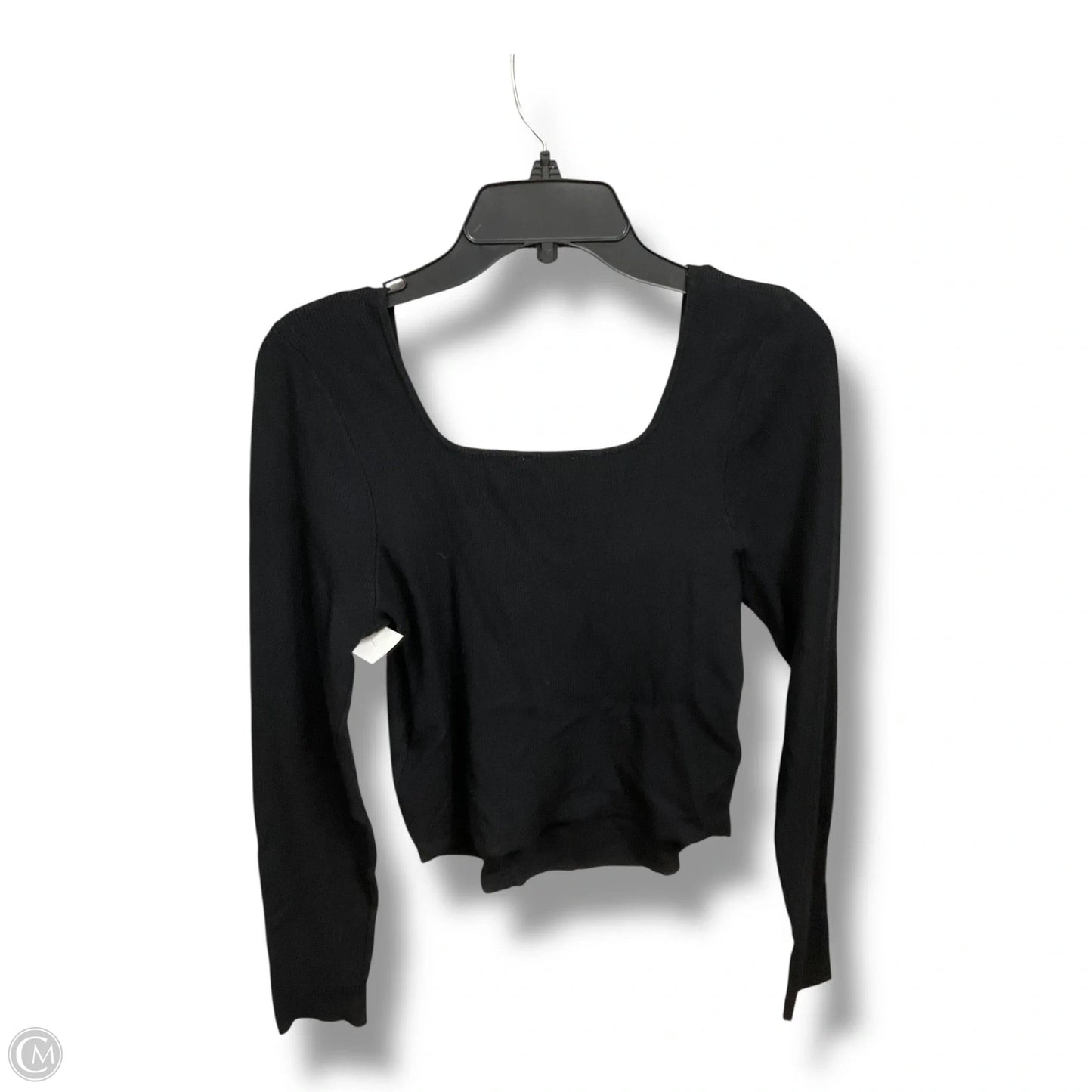 Top Long Sleeve By Bar Iii In Black, Size: L