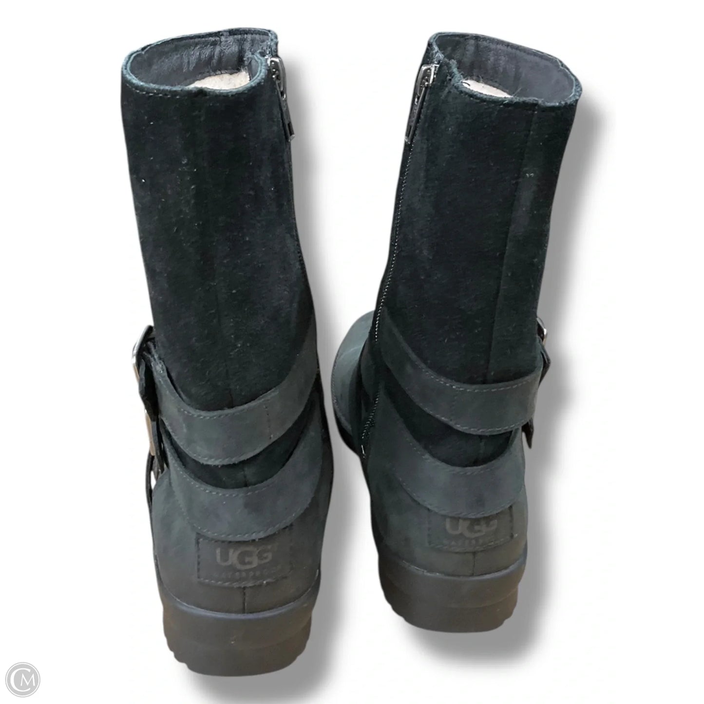 Boots Designer By Ugg In Black, Size: 7
