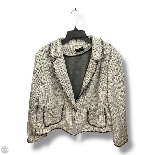 Blazer By Lane Bryant In Plaid Pattern, Size: 3x