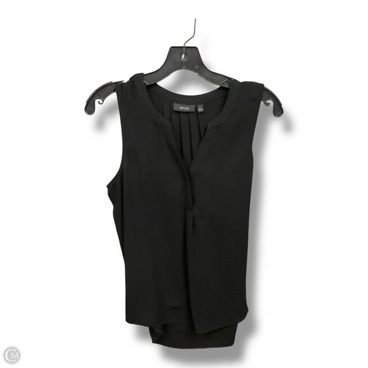 Top Sleeveless By Apt 9 In Black, Size: M