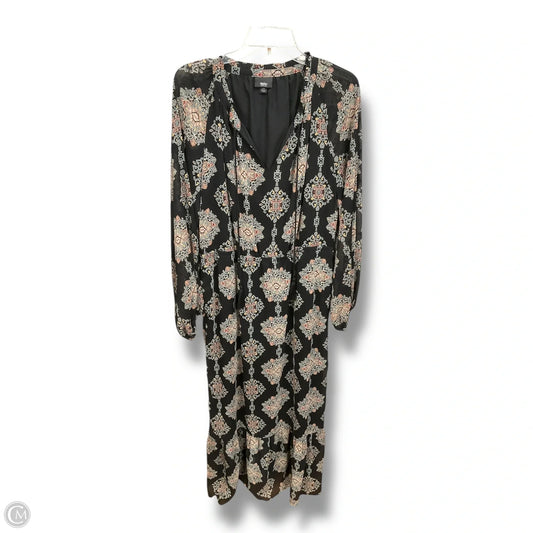 Dress Casual Maxi By Mossimo In Paisley Print, Size: Xl