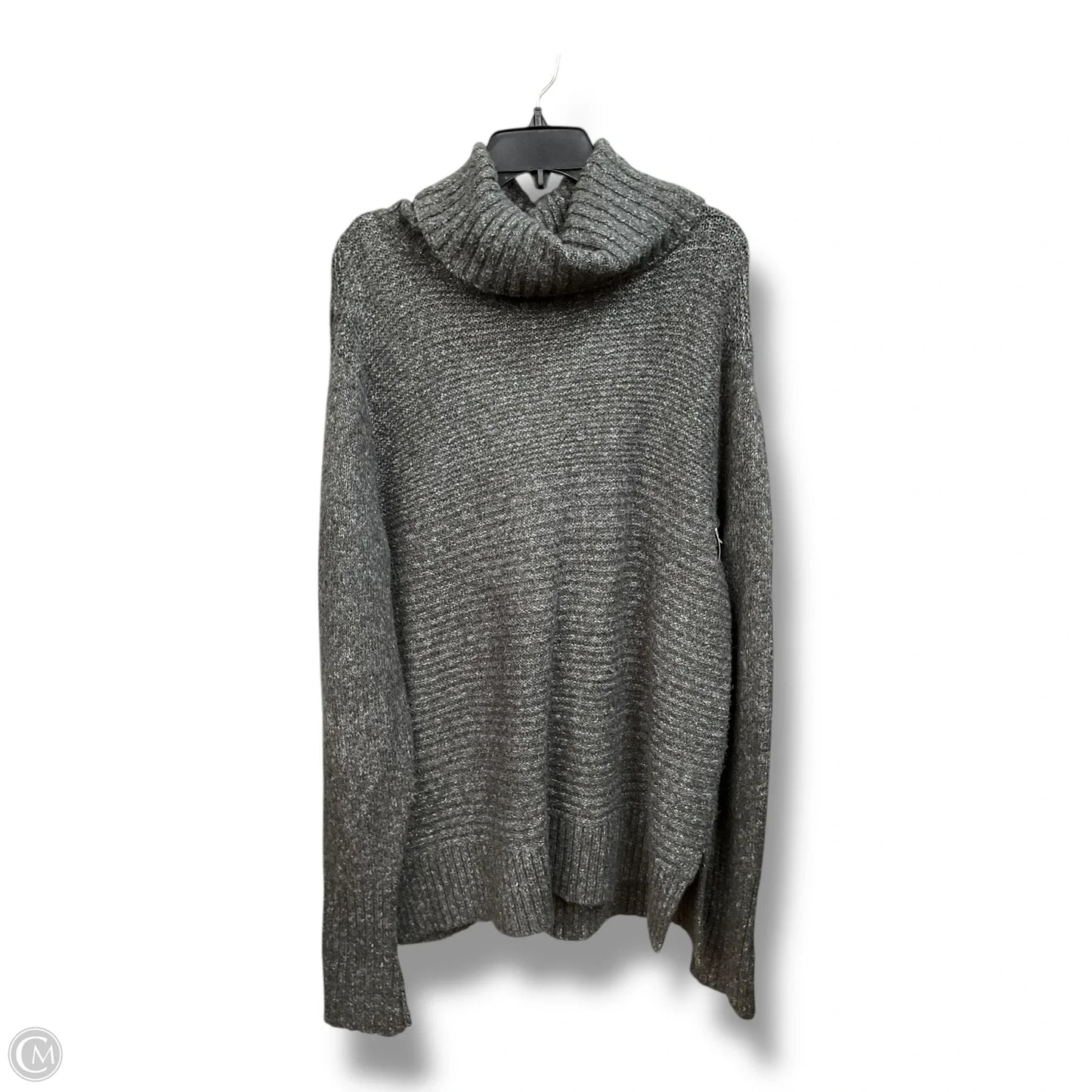 Sweater By Simply Vera In Grey, Size: Xl