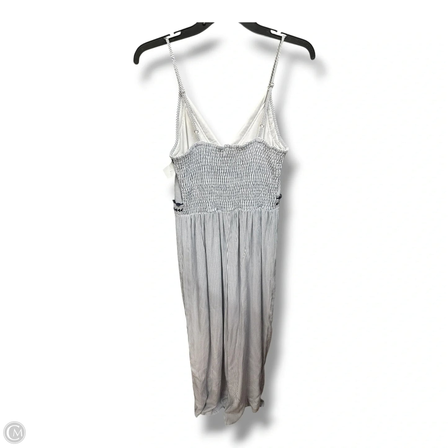 Jumpsuit By Japna In Blue & White, Size: M