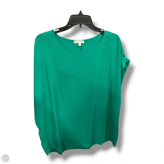 Top Sleeveless By Zenana Outfitters In Green, Size: 1x