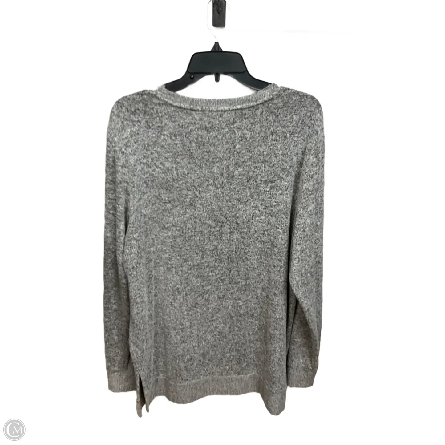 Tunic Long Sleeve By Lucky Brand In Grey, Size: L