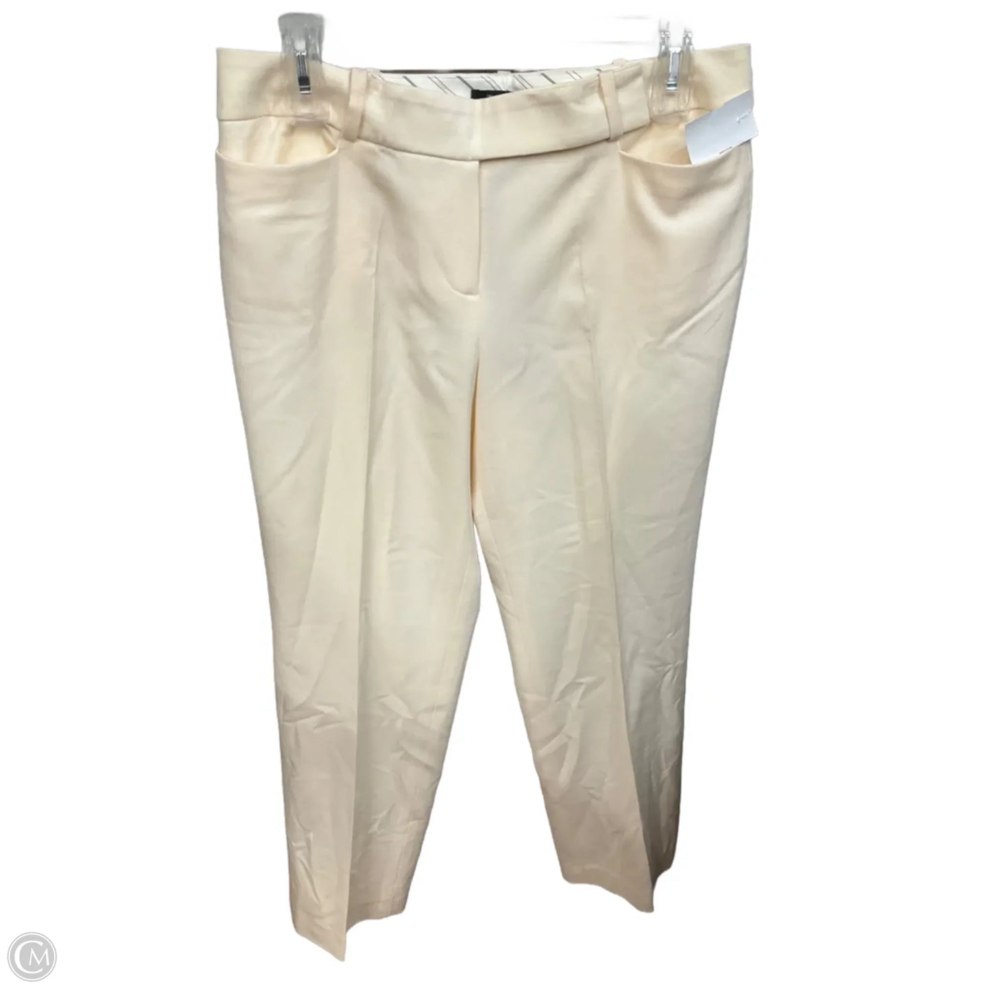 Pants Dress By Talbots In Cream, Size: 8p