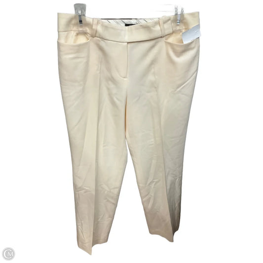 Pants Dress By Talbots In Cream, Size: 8p